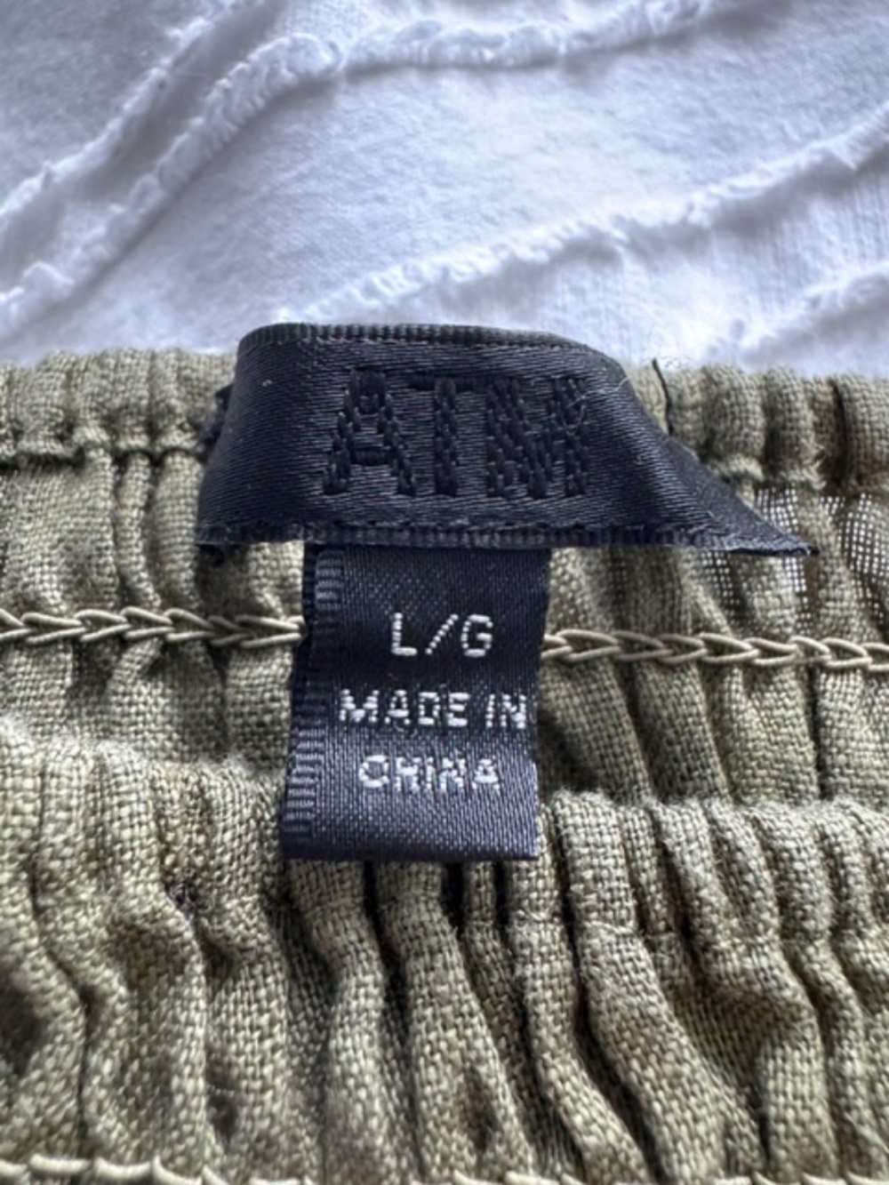ATM Anthony Thomas Melillo - Bustier top - Army Green - L - Picture 5 of 8